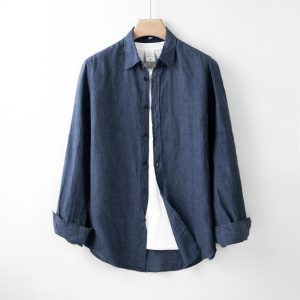 Men Blue Regular Fit Shirt